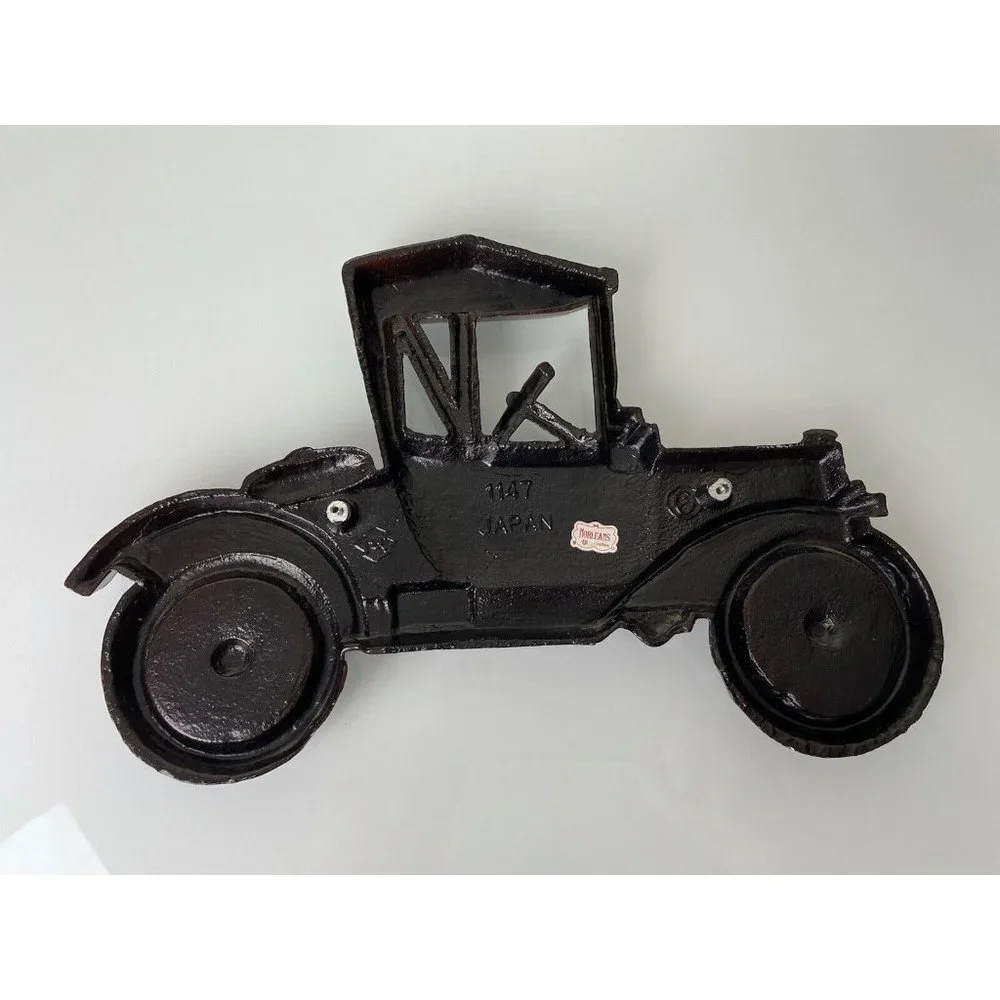 Vintage Norleans Japan Metal Model T Car Vehicle Wall Art #1147